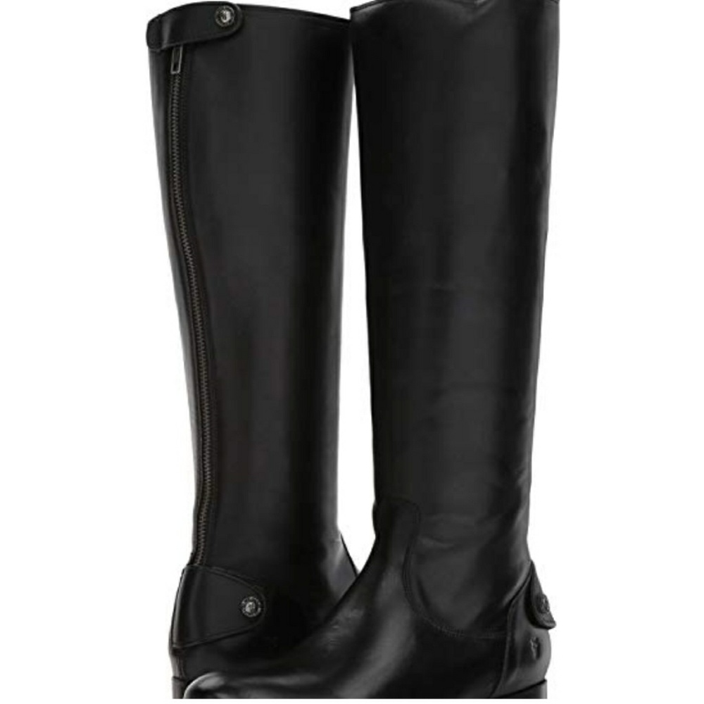 Women's Melissa Button Back Zip Knee High Boot